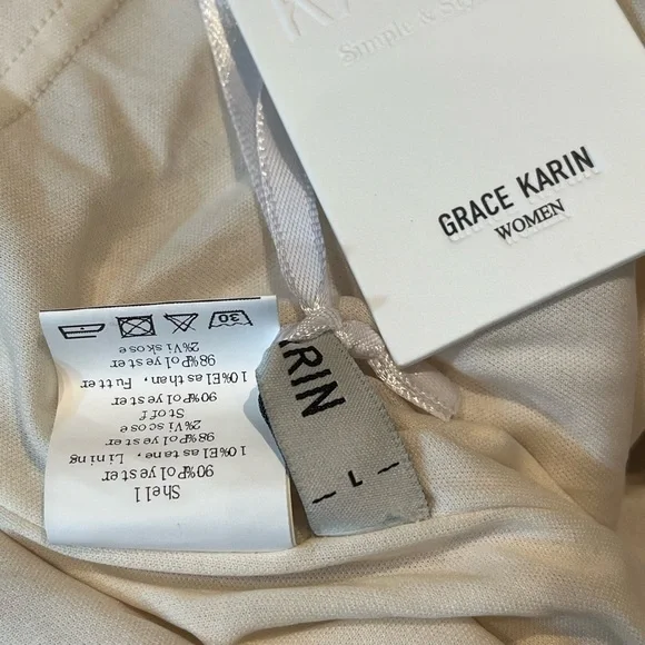 Grace Karin Sequin LongSleeve Open Back Party Top - Picture 9 of 16